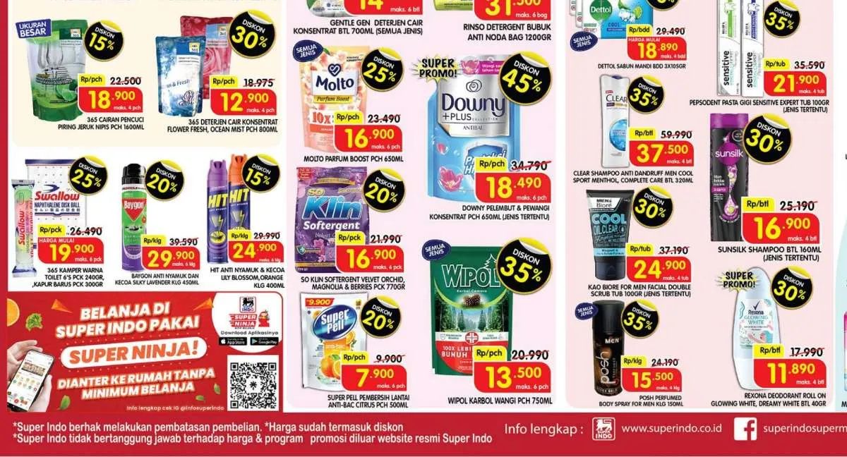 Harga Promo JSM Superindo Terbaru 16 Juli 2023, Banyak Diskon di Tengah Bulan