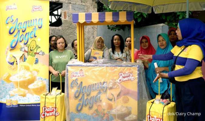 Dairy Champ Ajak Ibu Rumah Tangga Mulai Menjajal Usaha