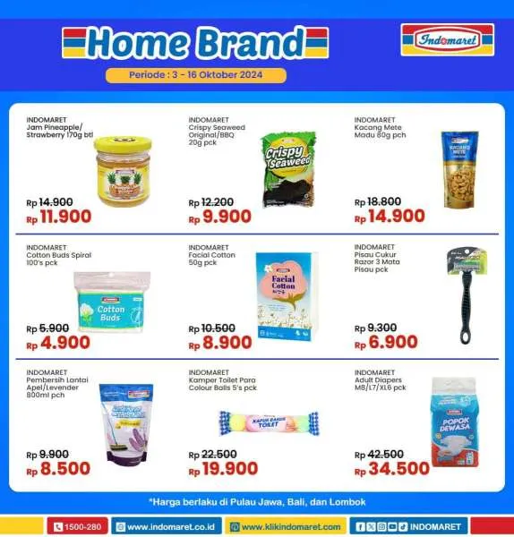 Promo Indomaret Super Hemat Periode 3-16 Oktober 2024