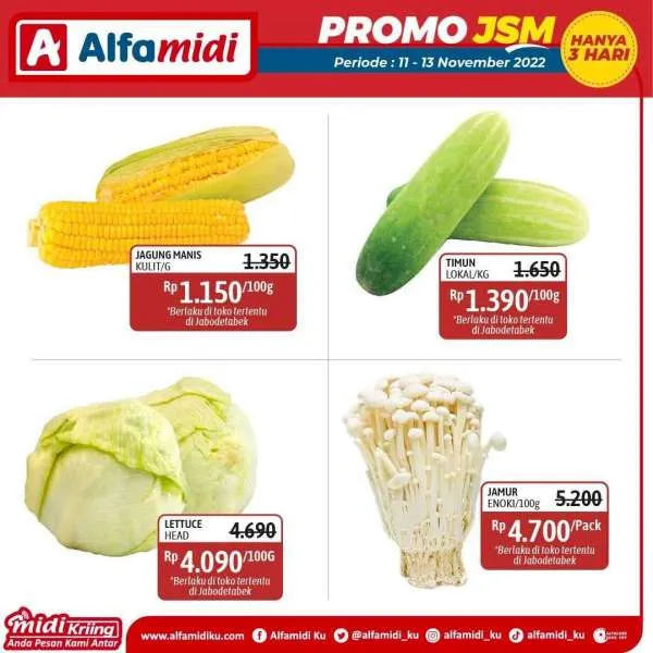 Promo JSM Alfamidi Periode 11-13 November 2022