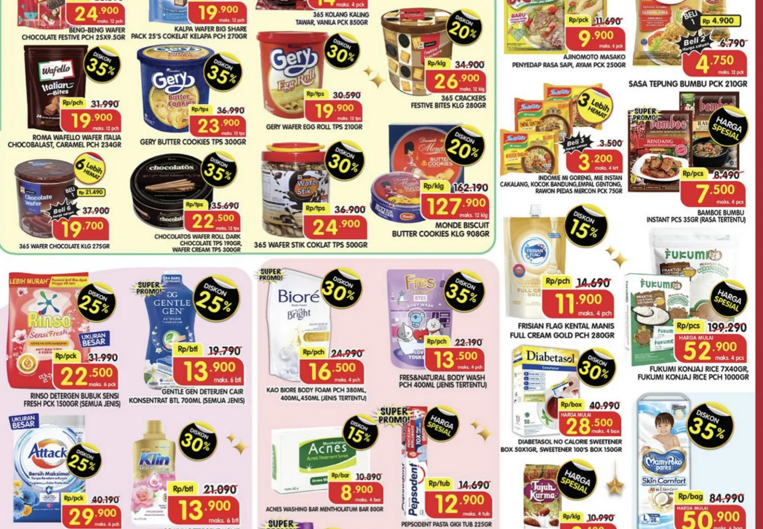 Promo Superindo Weekday Periode 17-20 Maret 2025