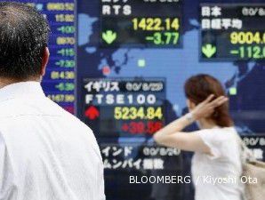 Bursa Asia turun tipis, tertahan oleh lonjakan Nikkei