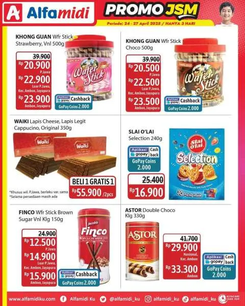 Promo JSM Alfamidi Hanya 4 Hari Periode 24-27 April 2025