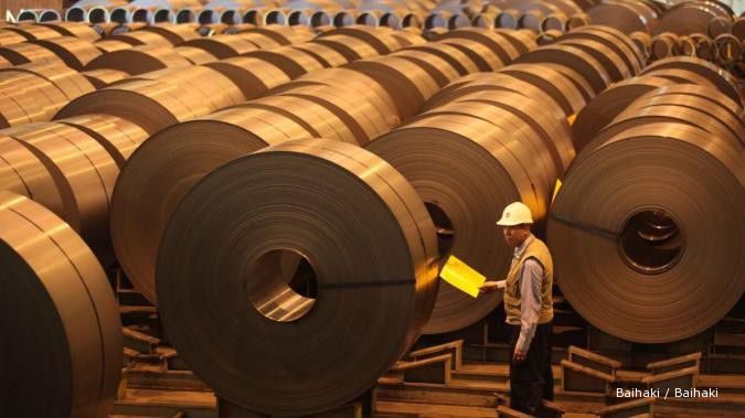 Bikin pabrik, Krakatau Steel meminjam US$ 200 juta
