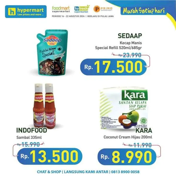 Promo JSM Hypermart Hyper Diskon Weekend Periode 16-19 Agustus 2024