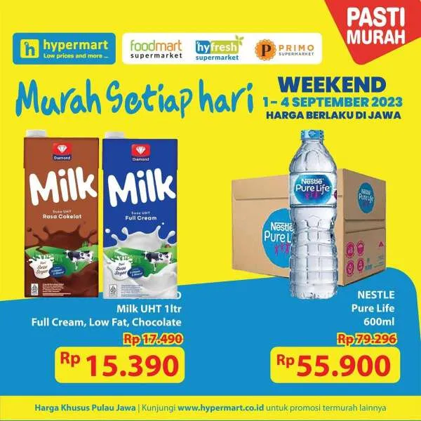 Promo Hypermart Hyper Diskon Weekend Periode 1-4 September 2023