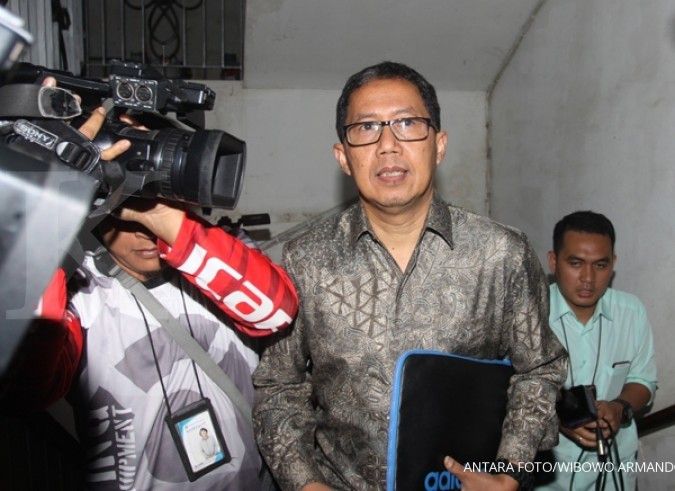 Plt Ketua Umum PSSI Joko Driyono kembali jalani pemeriksaan