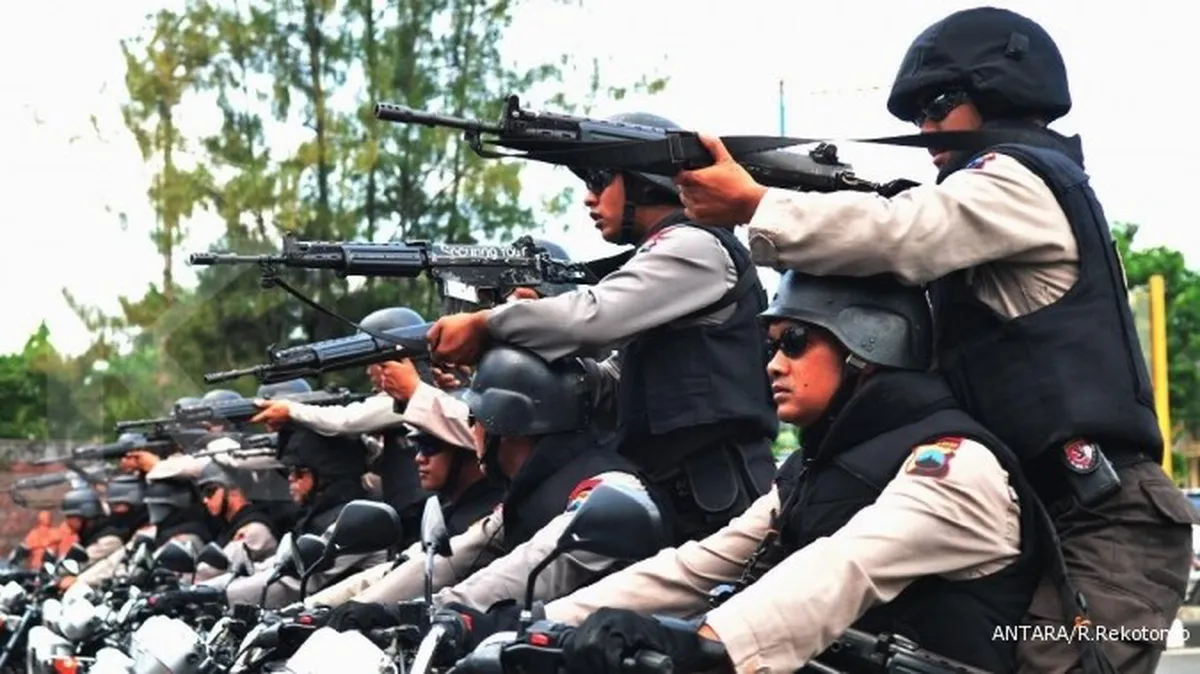 Ada 21.000 Polisi mengamankan pemilu di Jabar