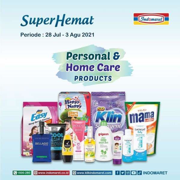 Promo Indomaret Super Hemat 28 Juli-3 Agustus 2021, Ada Produk Wajah Hingga Camilan!