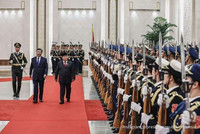 Kunjungan ke China Prabowo Disambut Xi Jinping, ini yang Bikin Presiden RI Terkesan