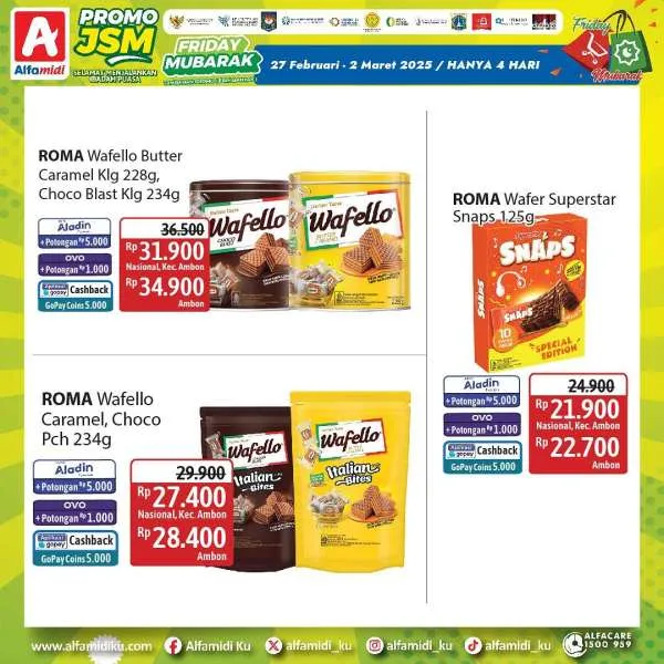 Promo JSM Alfamidi Periode 27 Februari-2 Maret 2025