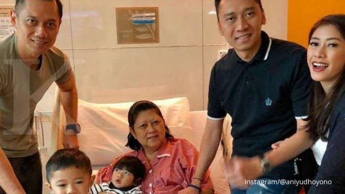 Di atas ranjang rumah sakit Ani Yudhoyono pesan ke Ibas: Berjuanglah sekuat tenaga