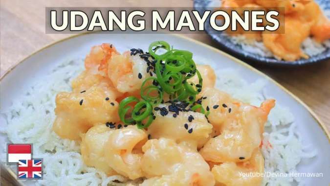 Resep Praktis Udang Mayones Krispi dengan Saus Dynamite Mayo Pedas & Original