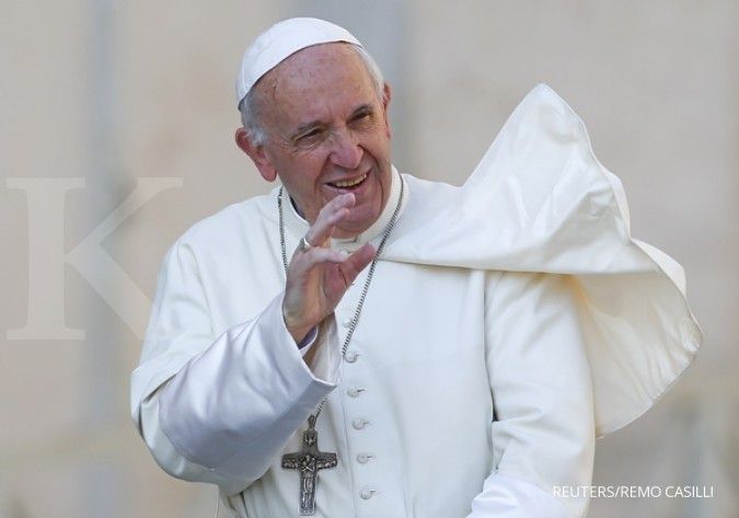 Meski canggung, Paus akan 'jujur' kepada Trump