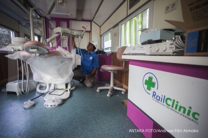 KAI Palembang berikan layanan gratis Rail Clinic