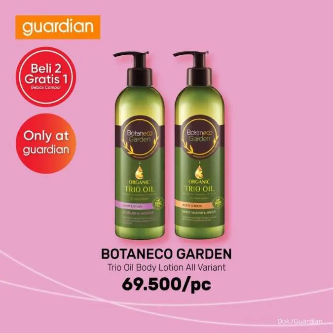 Promo Guardian Beli 2 Gratis 1 Periode s/d 20 April 2022