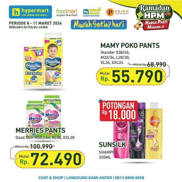 Promo JSM Hypermart Hyper Diskon Weekend Periode 8-11 Maret 2024