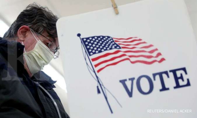 Sehari sebelum Hari Pemilihan, lebih dari 95 juta orang Amerika sudah beri suara