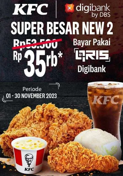 Promo KFC x Digibank edisi November 2023