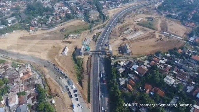 Pembangunan konstruksi Tol Semarang-Batang capai 78,1%