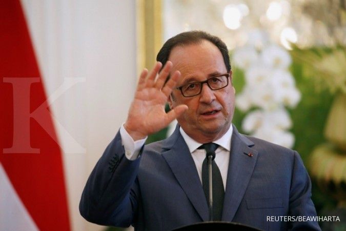 Hollande: Inagurasi Macron digelar Minggu