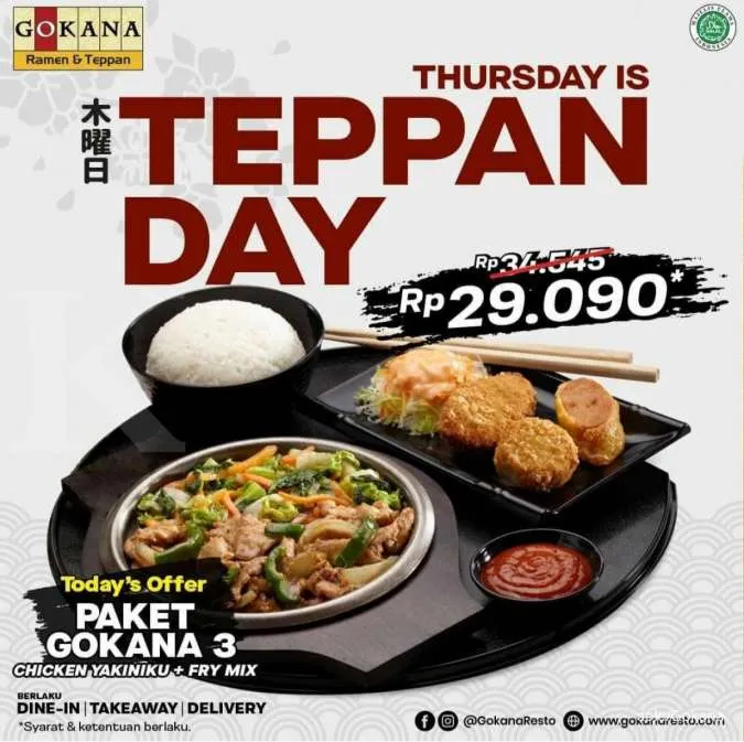 Promo Gokana 16 Desember 2021