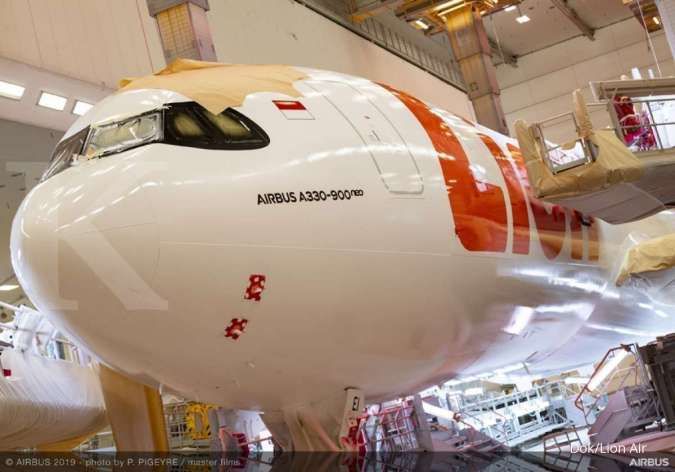 Lion Air akan datangkan Airbus 330-900NEO dalam waktu dekat