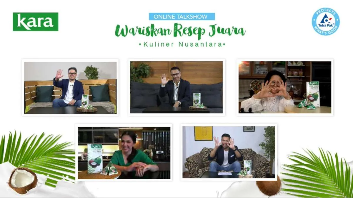 Tetra Pak dan KARA edukasi kebaikan santan kelapa kemasan