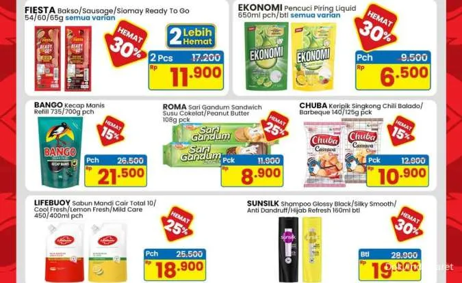 Promo JSM Indomaret 29-31 Agustus 2025, Sunsilk-Ekonomi Cuci Piring Diskon 30%