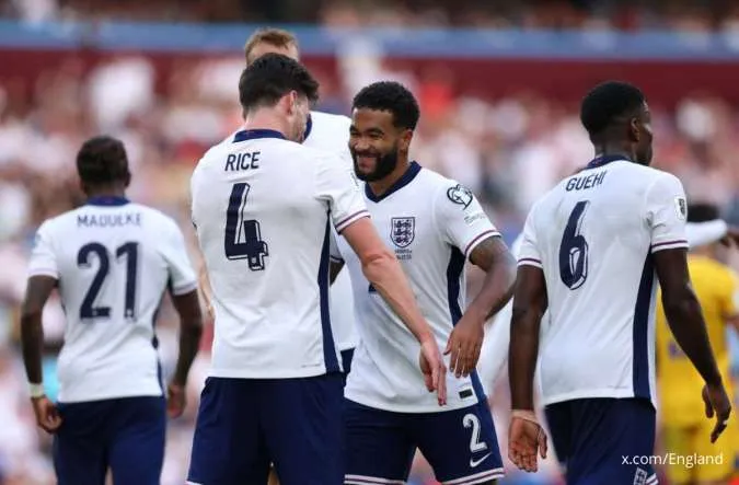 Jadwal Inggris vs DR Kongo: Three Lions Bidik Tiket 16 Besar, Ini Prediksi Skornya