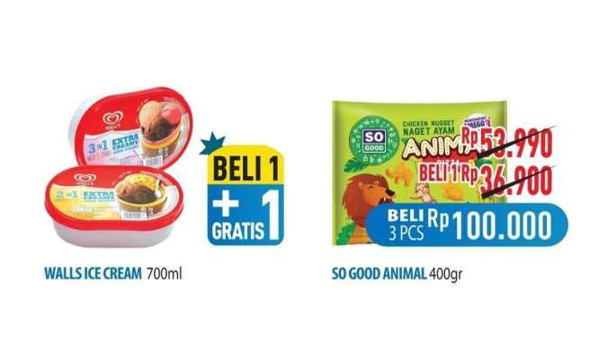 Promo JSM Hypermart Periode 11-14 April 2025, Beli 1 Gratis 1 Es Krim Wall’s Box
