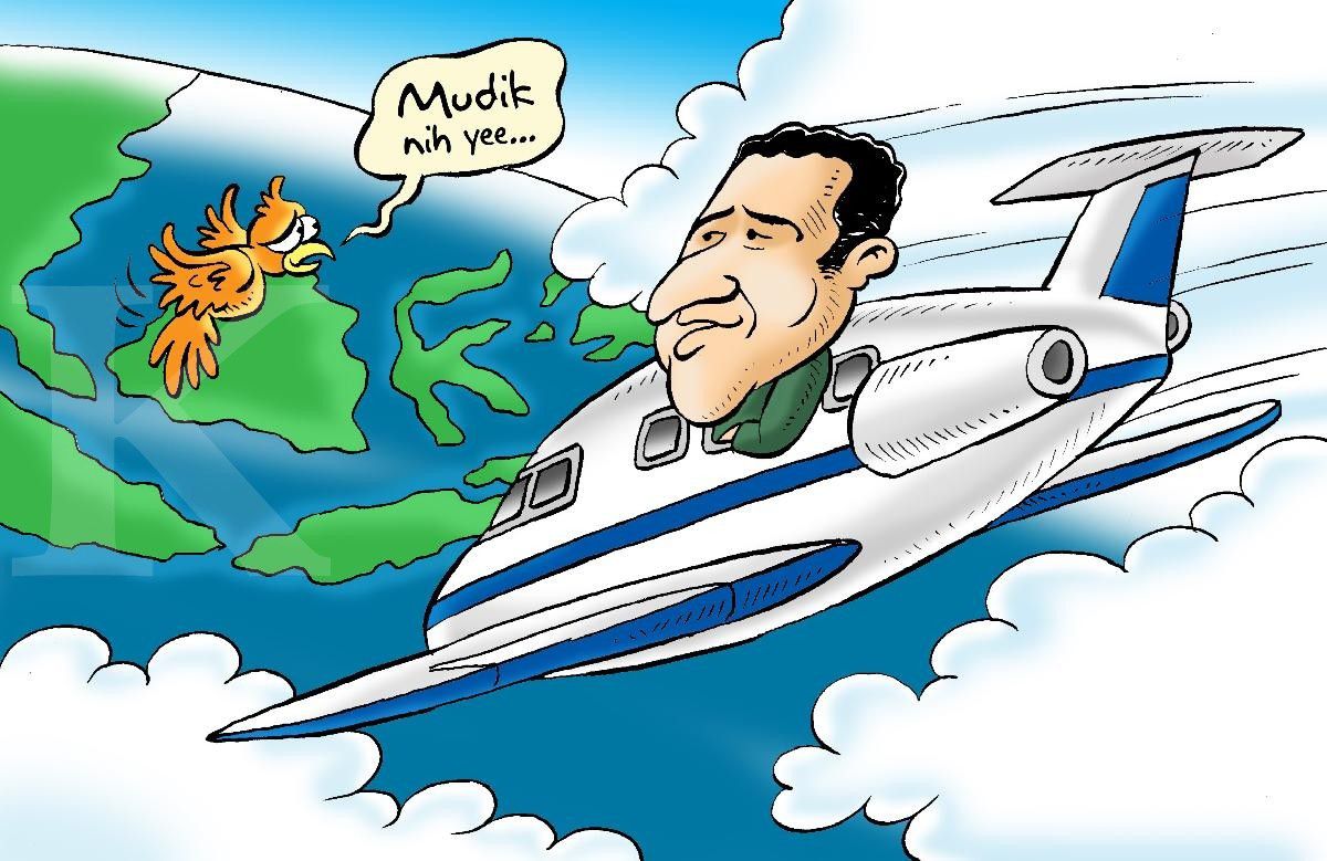 Mudik Mahal Ala Nazaruddin