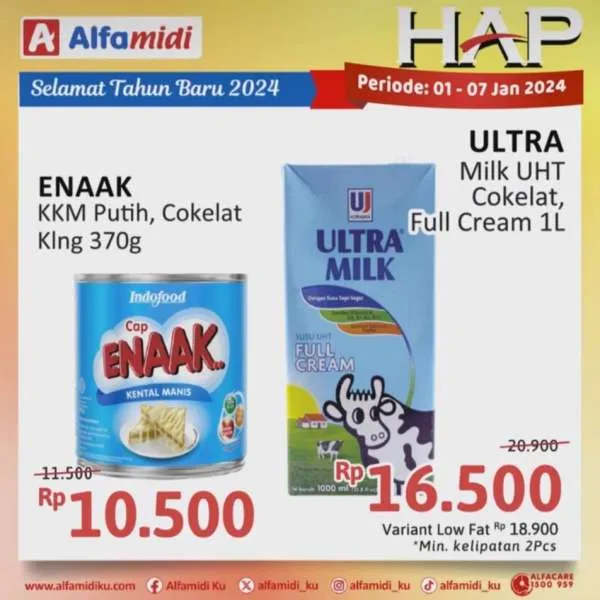 Promo Alfamidi Hemat Satu Pekan Periode 1-7 Januari 2024