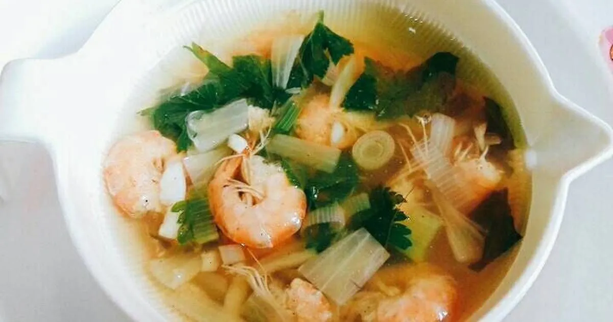 Moms, ini Resep Sup Udang Favorit untuk Keluarga 