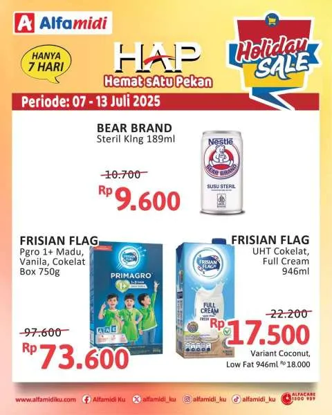 Promo Alfamidi Hemat Satu Pekan Periode 7-13 Juli 2025