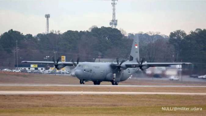 Pesawat Super Hercules C-130J Unit Kelima Pesanan Indonesia Telah Tiba