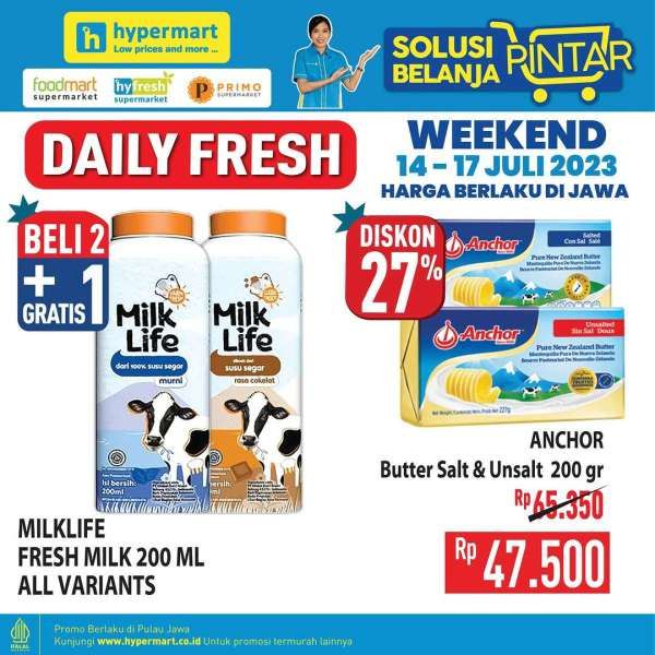 Katalog Harga Promo JSM Hypermart 14-17 Juli 2023