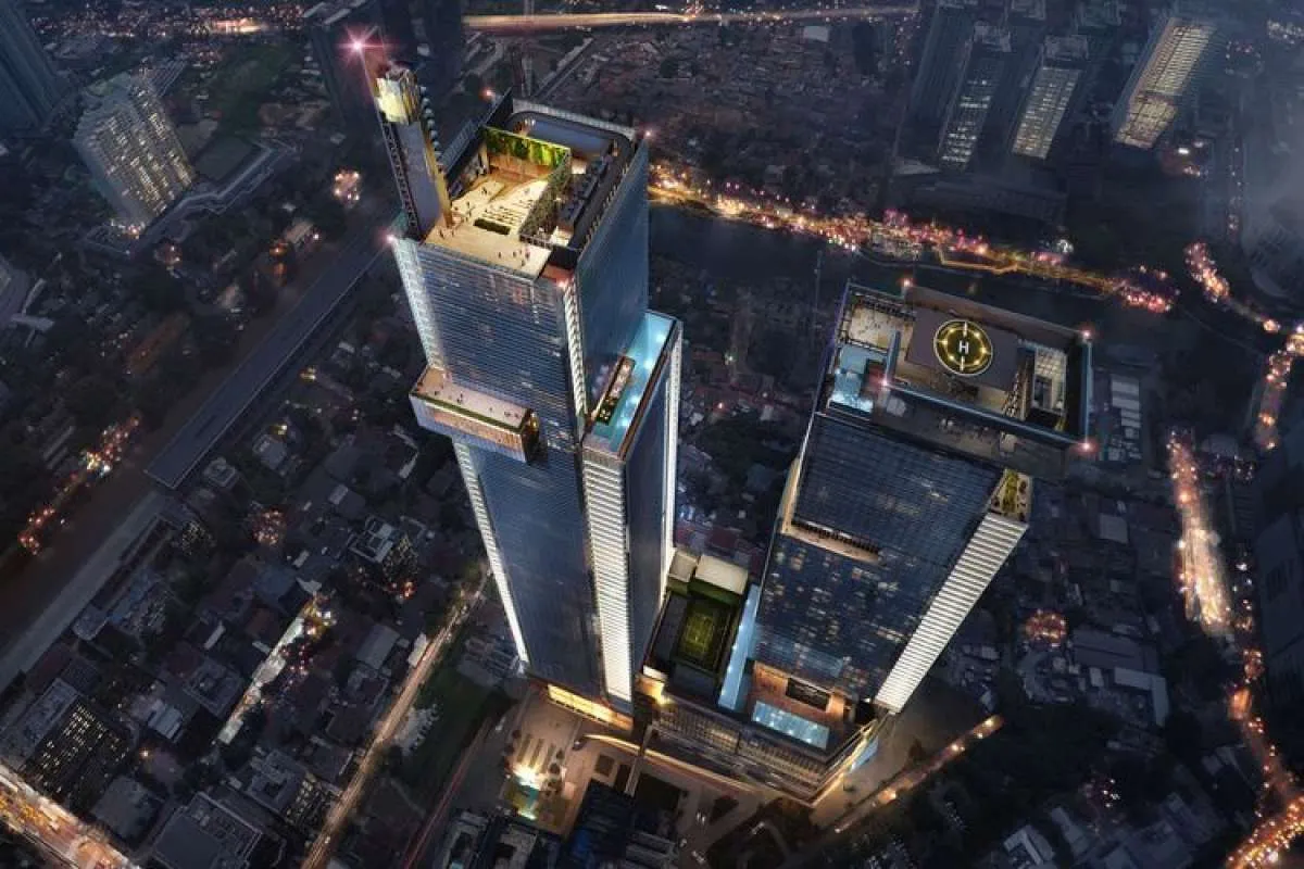 Autograph Tower, gedung tertinggi di Indonesia akan beroperasi tahun depan