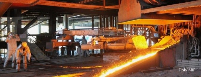 Investasi carbon steel di Kawasan Industri Morowali berkisar US$ 6 miliar