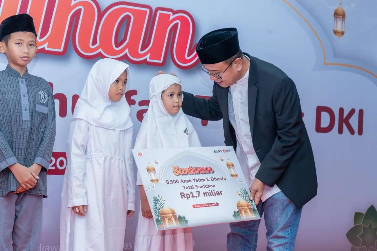 Berkah Ramadan, Bank DKI Salurkan Santunan kepada 8.500 Yatim dan Dhuafa