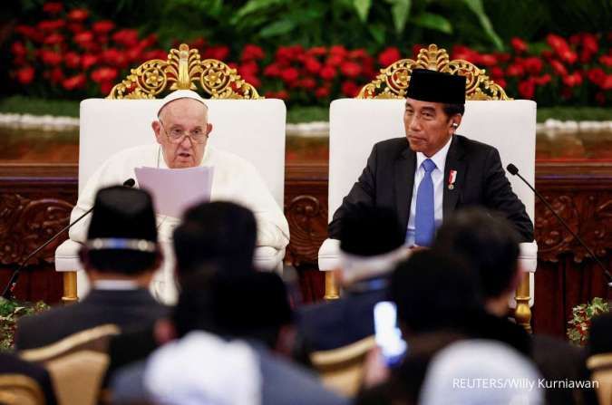 Ini Pidato Lengkap Paus Fransiskus di Istana Negara pada Pagi Ini (4/9)