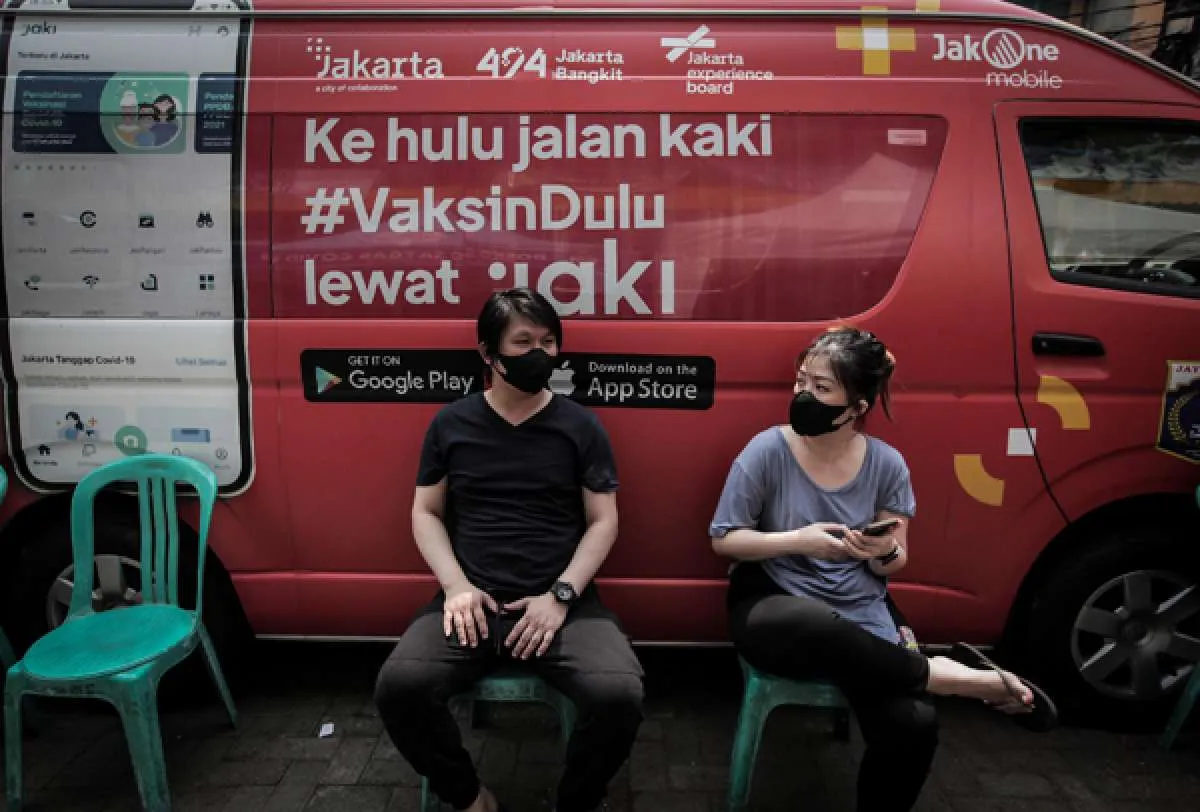 Catat! Ini jadwal vaksinasi Covid-19 keliling di Jakarta, Senin 9 Agustus 2021