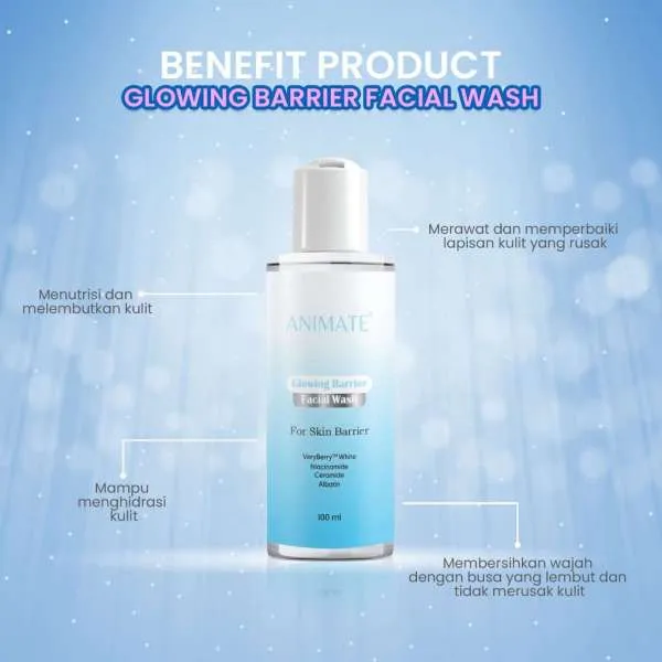 Animate Glowing Barrier Facial Wash