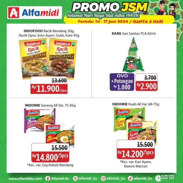 Promo JSM Alfamidi Hanya 4 Hari Spesial Idul Adha Periode 14-17 Juni 2024