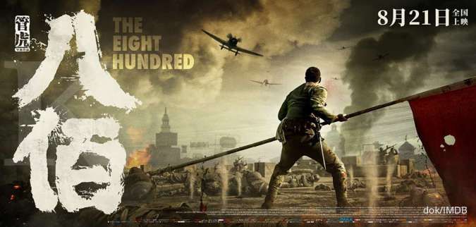 Dirilis Agustus 2020, film The Eight Hundred jadi film box office terlaris di dunia