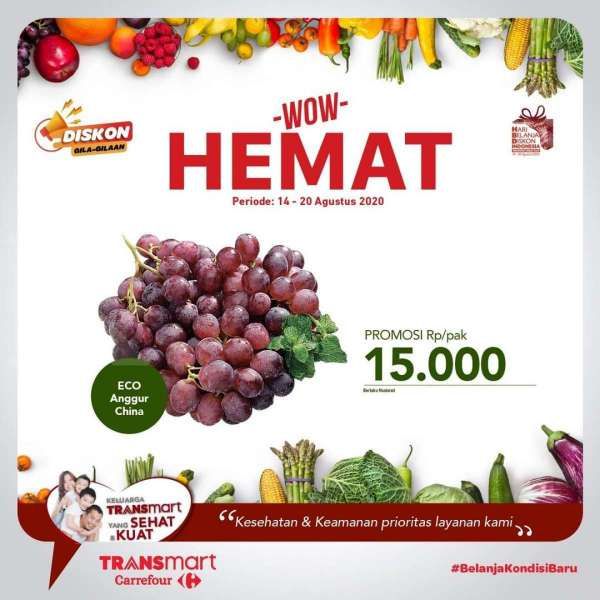 Promo Transmart Carrefour 14 – 20 Agustus 2020