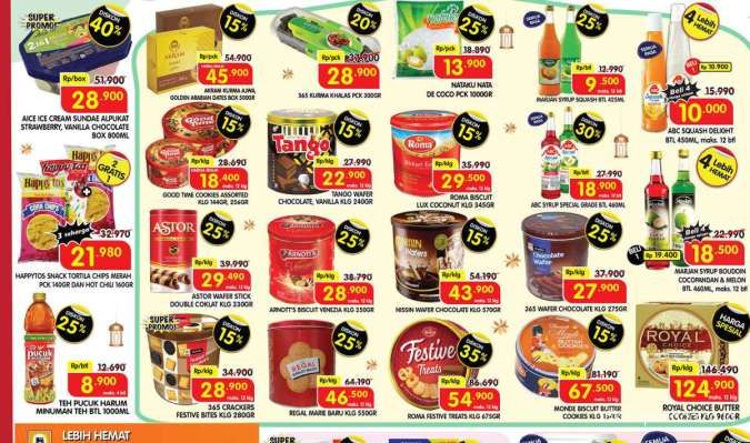 Promo Superindo Weekday Berakhir 6 Maret 2025, Es Krim & Astor Diskon Sampai 40%