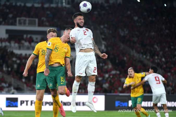 Hasil Pertandingan Indonesia Vs Australia Sementara 0-0 di Babak Pertama