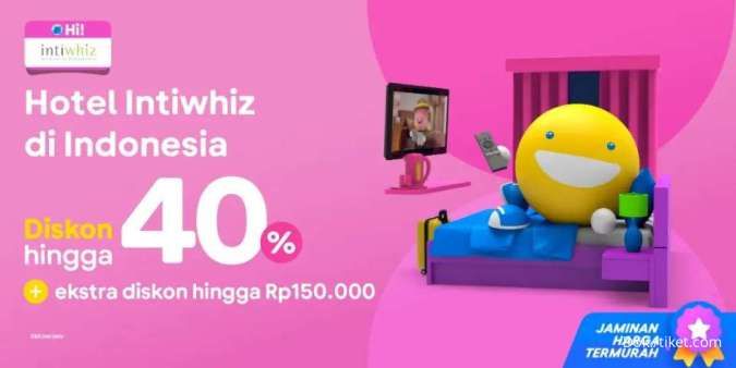 Promo Tiket.com 8-14 Mei 2023, Nikmati Diskon Hotel Intiwhiz Indonesia hingga 40%