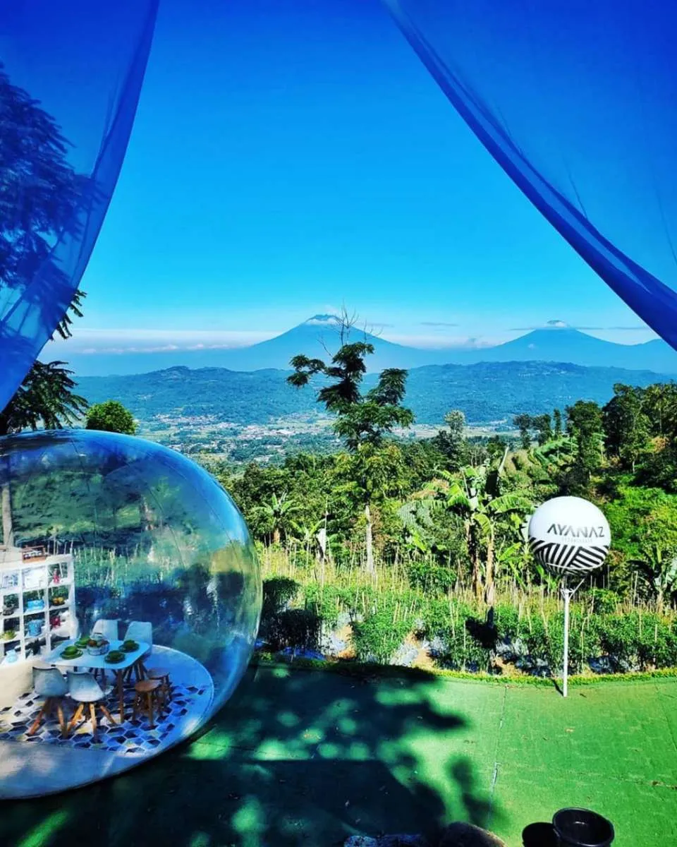 Tempat wisata Semarang Ayanaz Gedongsongo cocok untuk foto-foto, ini harga tiketnya